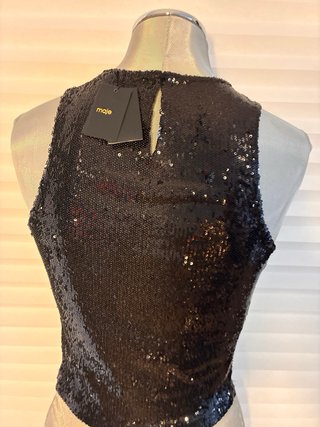 Top de lentejuelas Maje - Nuevo con etiqueta