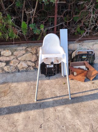 Trona Ikea Blanca Bebé