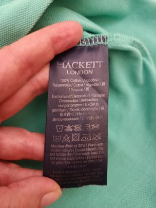 Polo Hackett verde Talla XL
