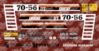 Pegatinas Fiat 70-56 DT