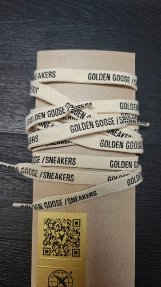 Lacci Golden Goose Beige/Nero