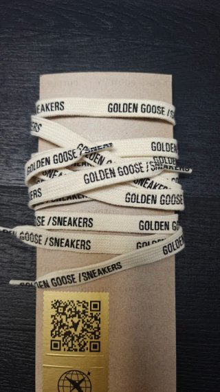 Lacci Golden Goose Beige/Nero
