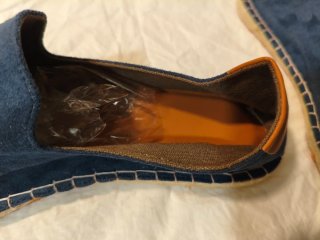 Zapatillas T.42 Azul/Marrón