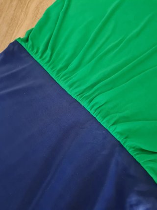 Abito MSGM blu e verde