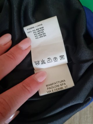 Abito MSGM blu e verde
