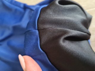 Abito MSGM blu e verde