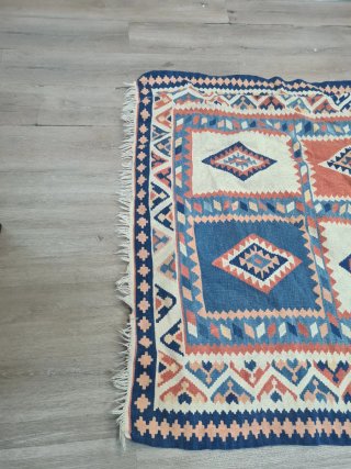 Tappeto Kilim Turco in Lana