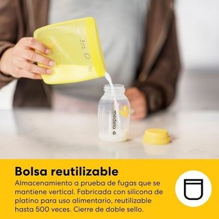 Kit almacenamiento leche Medela con nevera NUEVO