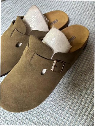 Birkenstock Boston Antelope Brown Talla 37