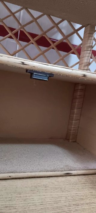 Estantería Mimbre y Madera Auxiliar