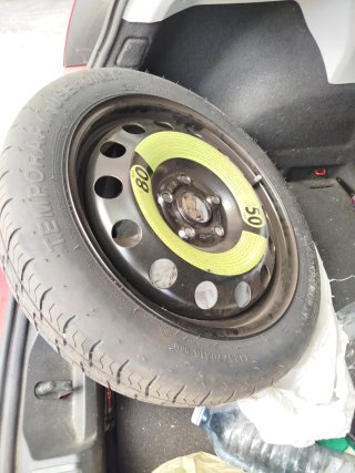 Rueda de galleta Seat León 50 mph