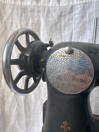 Macchina da cucire ghisa Aquila vintage 1930