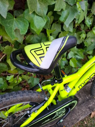 Bicicleta Monty 18' Infantil Neón