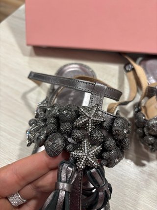 Sandalias Alma en Pena Estrellas y Pompones