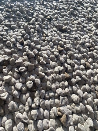 Alfombra diseño piedra gris 2,60x3m