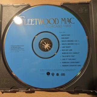Doble CD FLEEETWOOD MAC  (In Chicago 1969)