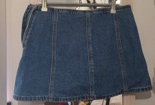 Falda pantalón vaquera