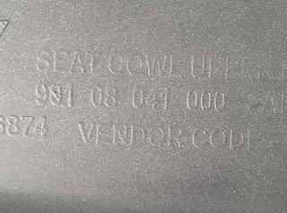 Tapa Colín trasera Izquierda KTM Duke 125 390 (201