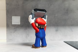 Figura Mario con mando Switch
