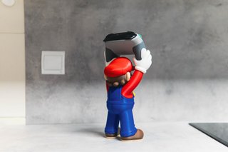Figura Mario con mando Switch