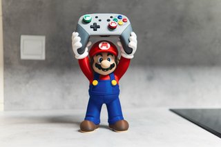 Figura Mario con mando Switch