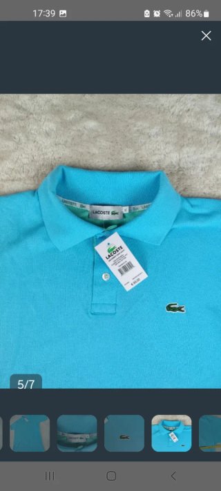 Polo Lacoste Talla XL Nuevo con Etiquetas