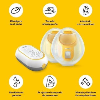 Sacaleches x2 Medela Freestyle Mini Hands-Free NUE