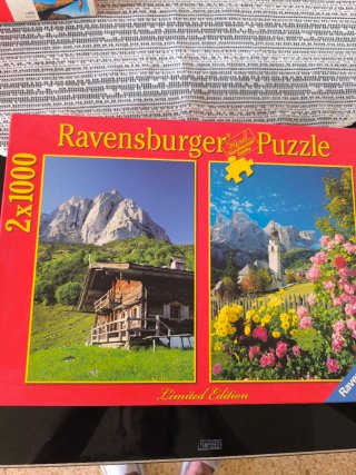 Puzzle Ravensburger 2x1000 piezas