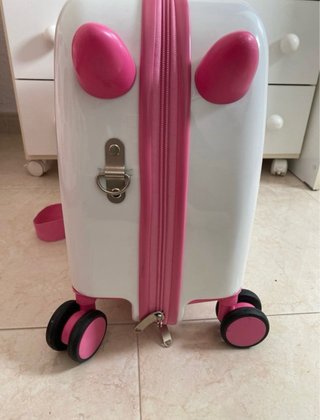 Valigia per Bambini Minnie Disney con Ruote Rosa