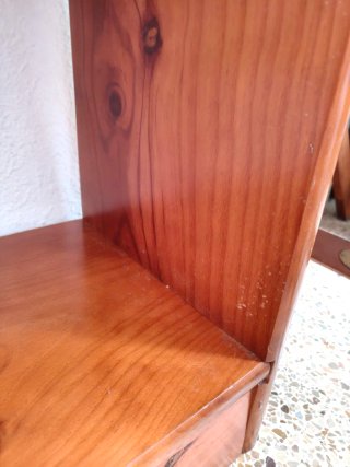 Estantería librería madera color cerezo