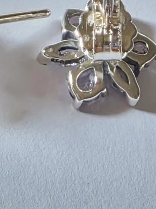 Pendientes Pandora Flor Lila Herbario