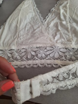 Sujetador encaje halter talla 1XL