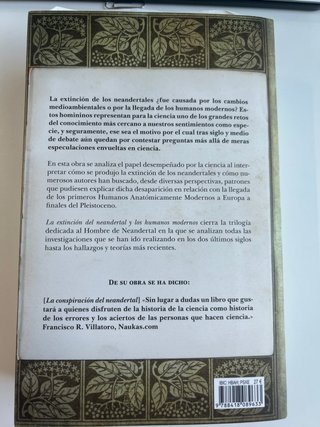 La extinción del neandertal y los humanos modernos