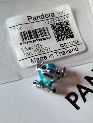 Pandora Charm Stitch Plata 925