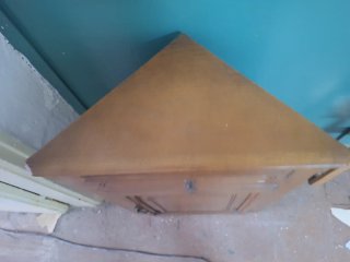 Mueble rinconera vintage madera