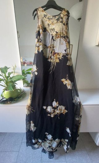 Abito lungo floreale
