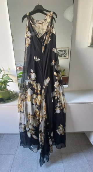 Abito lungo floreale