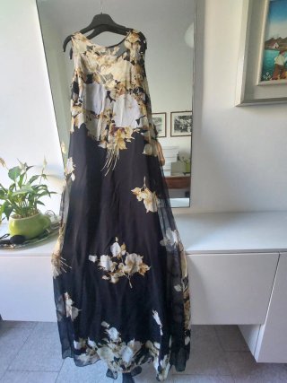 Abito lungo floreale