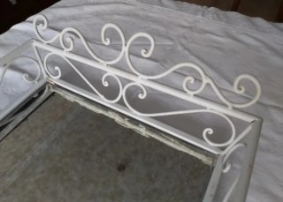 Bandeja forja decorativa
