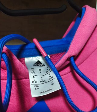 Sudadera Adidas mujer talla S Rosa y Gris