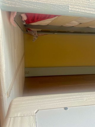 Cama doble juvenil de madera maciza 190x90