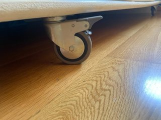 Cama nido de madera maciza con 3 cajones (190x90)
