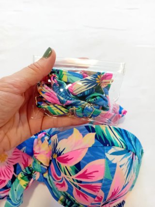 Bikini floral multicolor