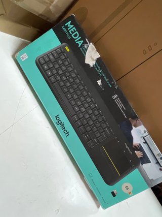 Tastiera wireless Logitech K400 Plus con touchpad