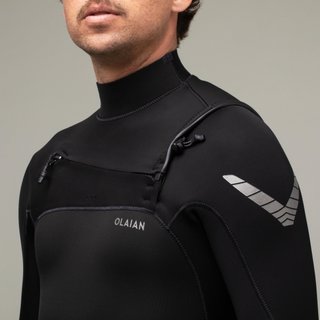 Neopreno surf Hombre agua fría 4/3mm Front Zip 900 negro