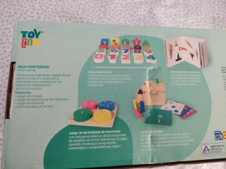 Caja Montessori Madera