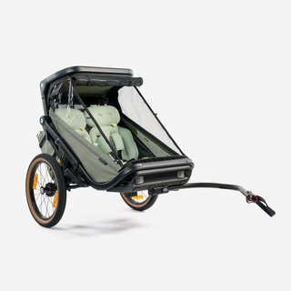 Remolque/Cochecito Bici Expl 900 Niños Compacto Plegable 2