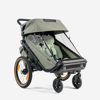 Remolque/Cochecito Bici Expl 900 Niños Compacto Plegable 2
