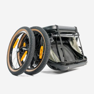 Remolque/Cochecito Bici Expl 900 Niños Compacto Plegable 2