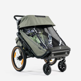 Remolque/Cochecito Bici Expl 900 Niños Compacto Plegable 2